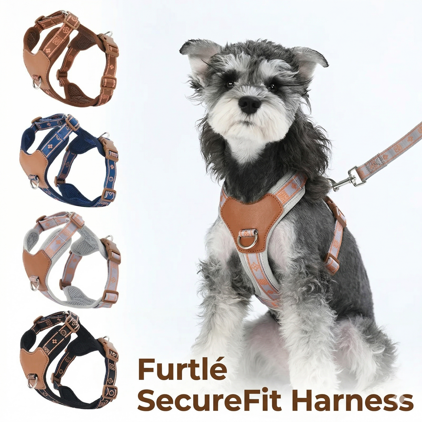 Furtlé SecureFit Harness🐱🔥Durable and safe design🐾comfortable for everyday use🐾high stability while walking