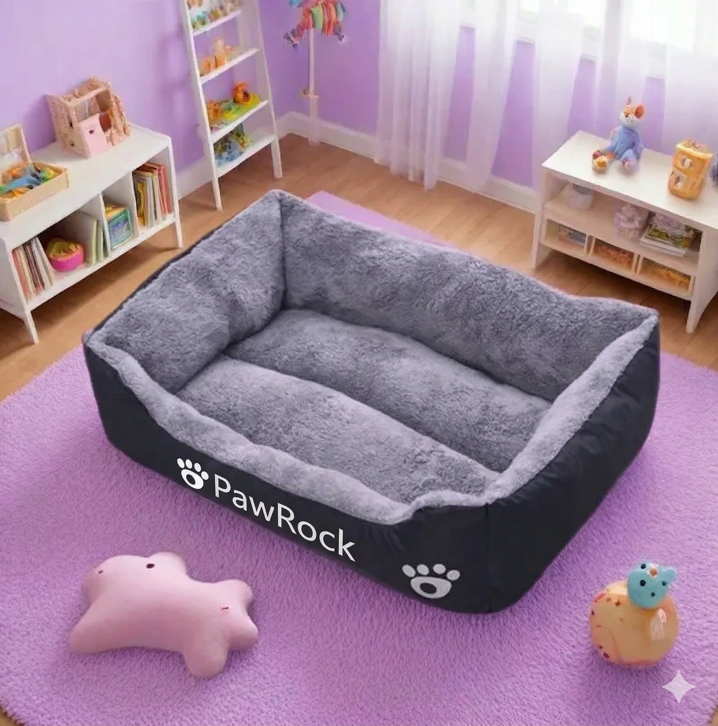 PawRock🐱🔥House bed for comfort🛏️ Soft and comfortable design✨