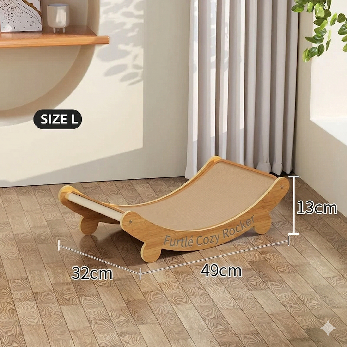 Furtlé Cozy Rocker🐱🔥Self-heating bed Comfortable rocking  for your cat