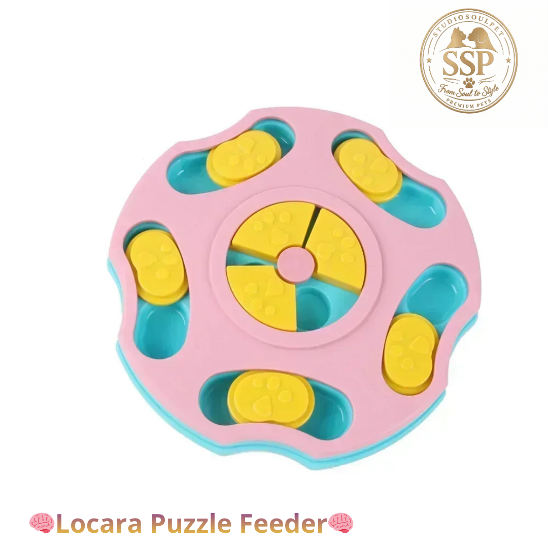 Locara Puzzle Feeder🧠 Stimulates dog intelligence🍖 Dispenses food interactively🐾 Entertainment + Training in one step
