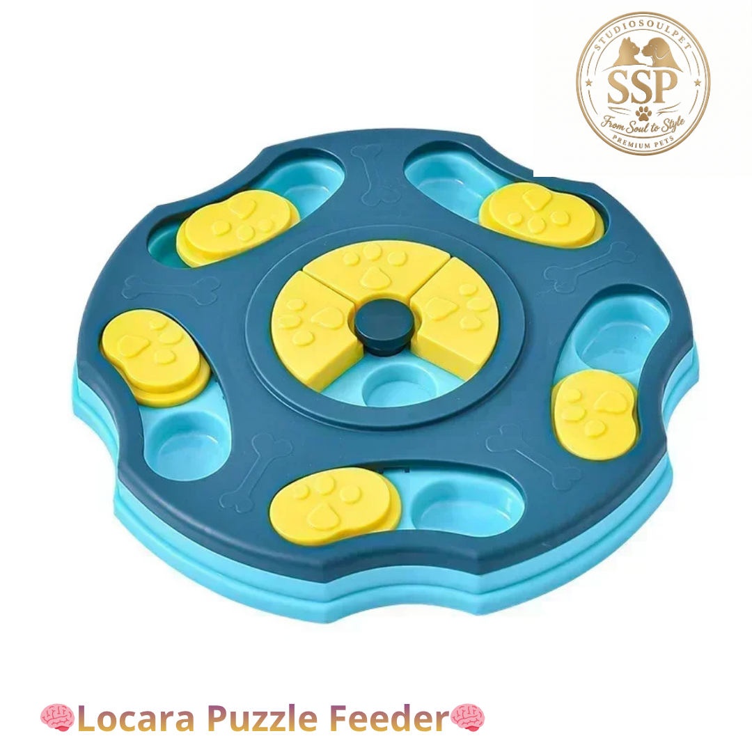 Locara Puzzle Feeder🧠 Stimulates dog intelligence🍖 Dispenses food interactively🐾 Entertainment + Training in one step