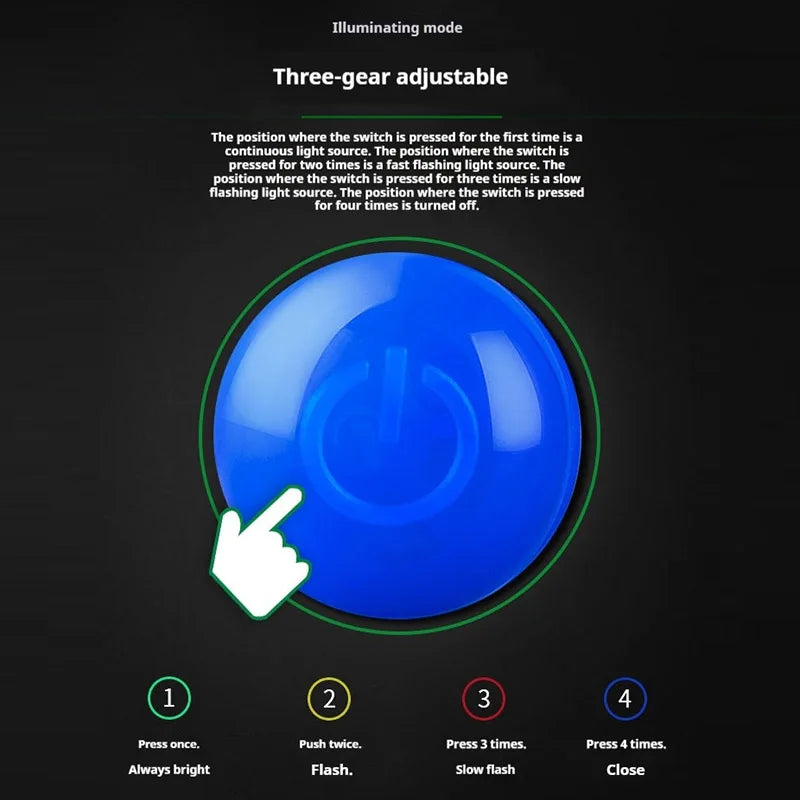 Furtlé Glow Charm 💡🐾🔆 Luminous necklace for enhanced nighttime safety