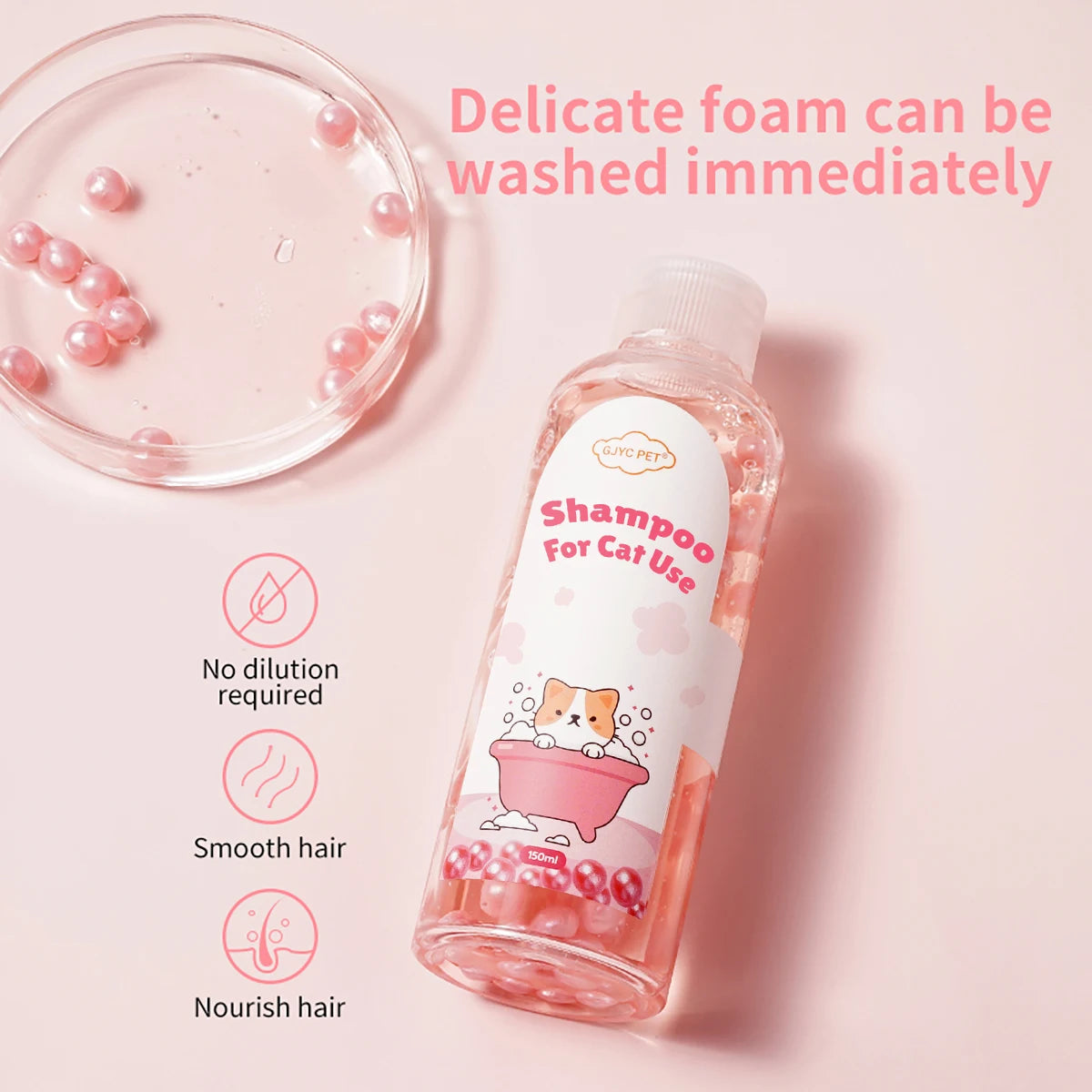 🐾Furtlé Cat 💧Shampoo🧼Clean, fresh, and happy 😻Long-Lasting Fresh Scent✨A gentle shampoo that keeps your Cat’s coat soft, shiny, and healthy after every wash 🐾