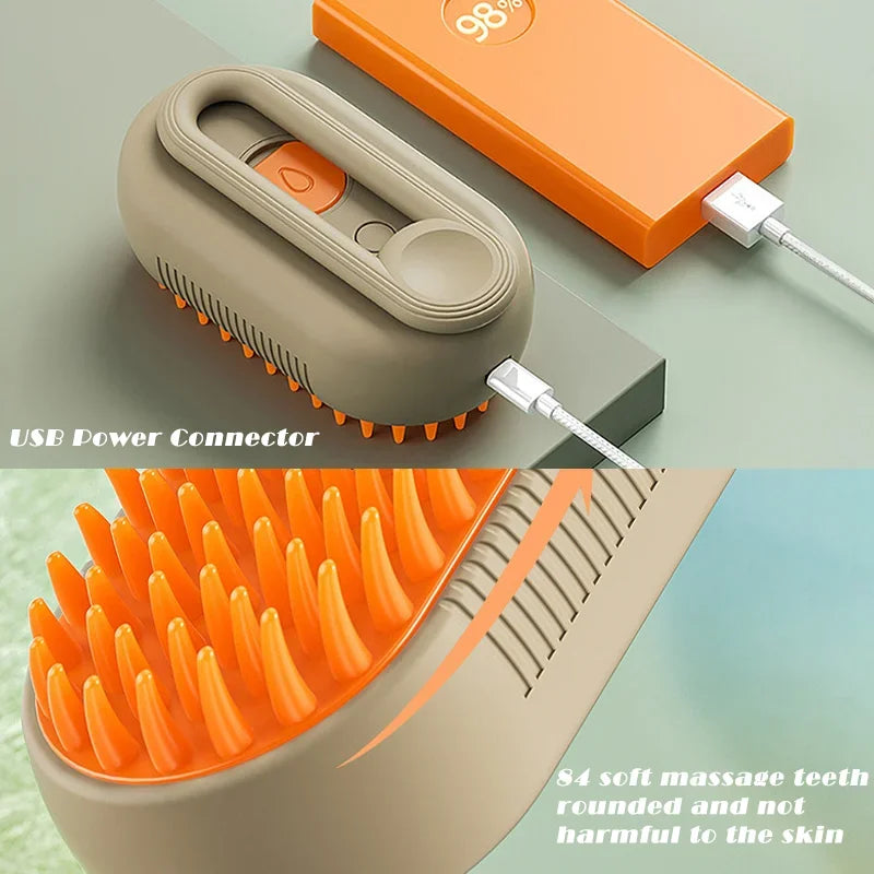 Locara Steam Brush💨 Deep steam cleaning🔋 USB Rechargeable