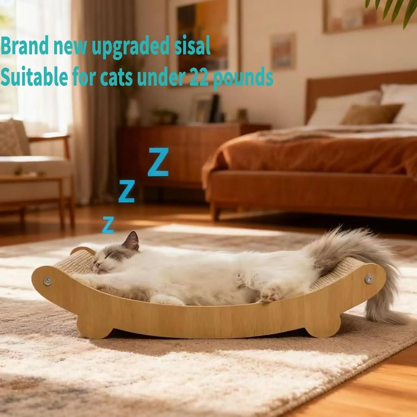 Furtlé Cozy Rocker🐱🔥Self-heating bed Comfortable rocking  for your cat