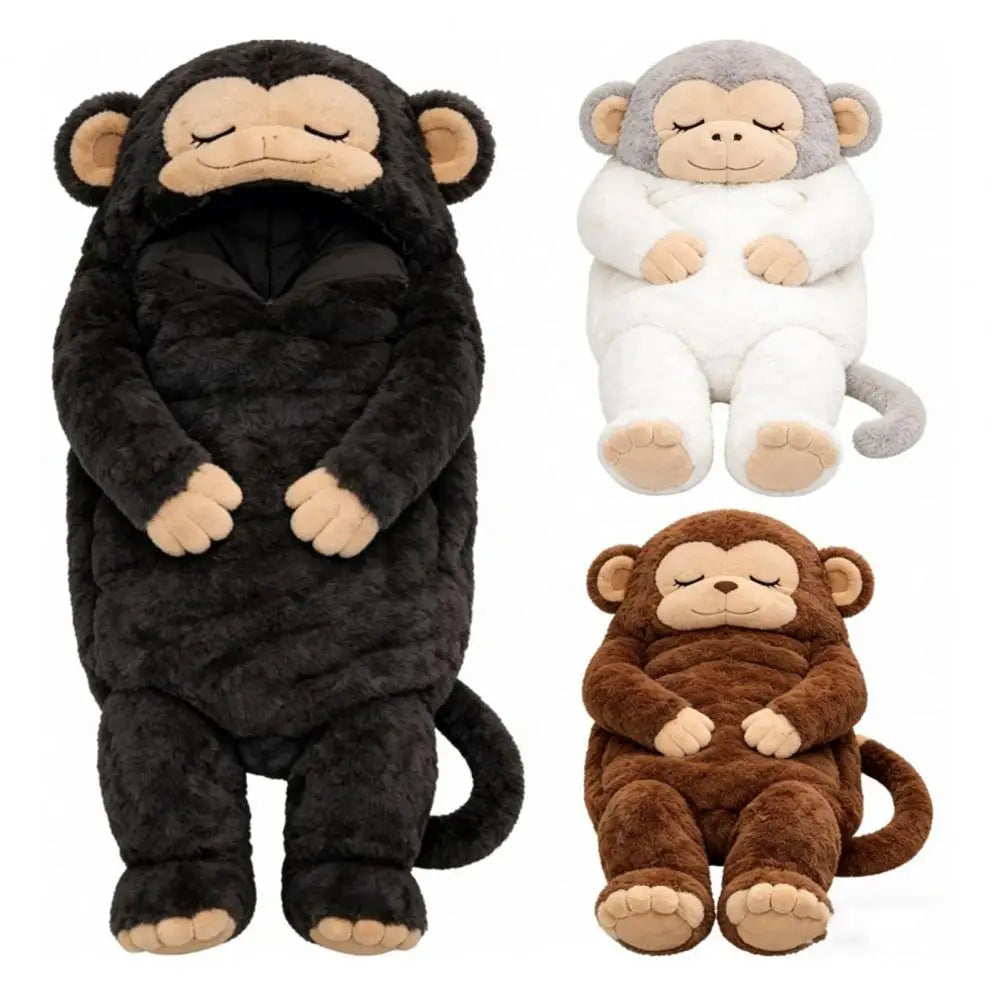 🐾CozyCritter Sleep Bag🛏️ Sac de couchage douillet en forme d'animal  🏕️ Idéal pour la maison, les voyages et le camping  ✨ Chaud, doux et confortable