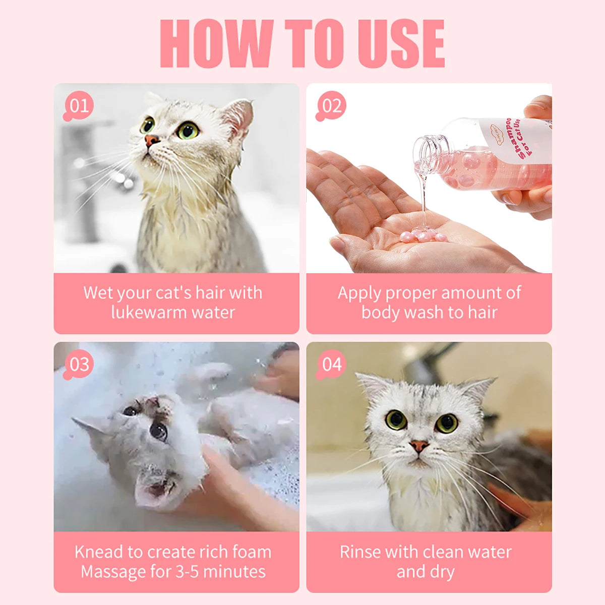 🐾Furtlé Cat 💧Shampoo🧼Clean, fresh, and happy 😻Long-Lasting Fresh Scent✨A gentle shampoo that keeps your Cat’s coat soft, shiny, and healthy after every wash 🐾