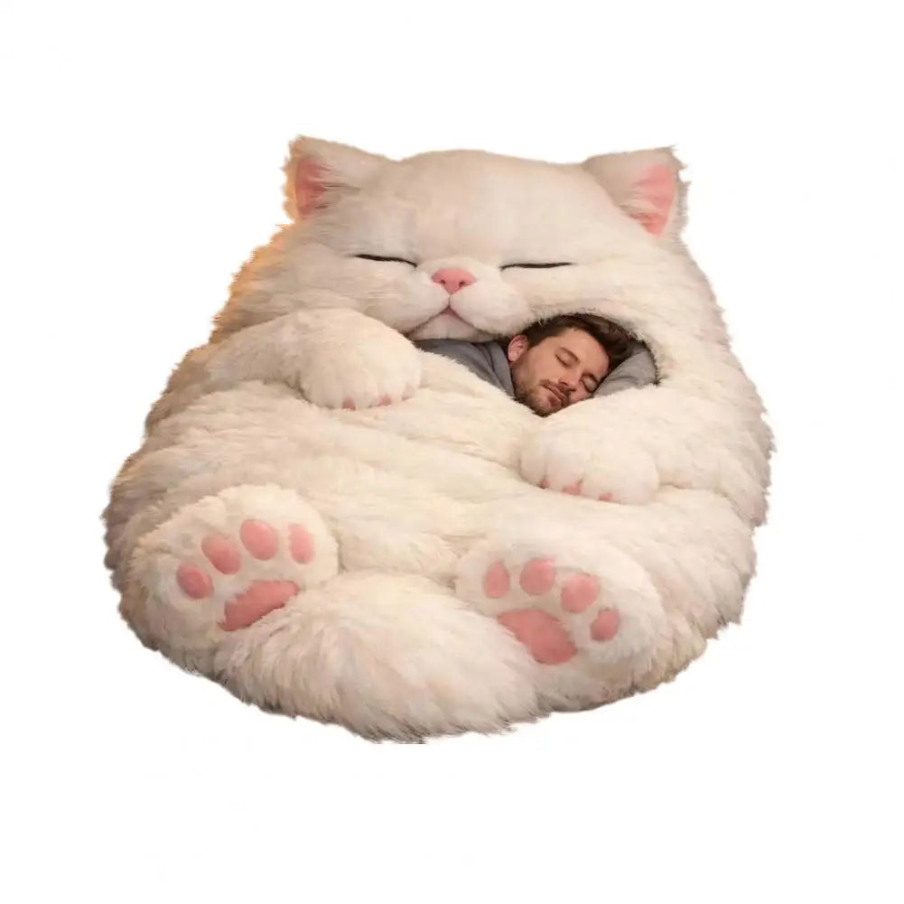 🐾CozyCritter Sleep Bag🛏️ Sac de couchage douillet en forme d'animal  🏕️ Idéal pour la maison, les voyages et le camping  ✨ Chaud, doux et confortable
