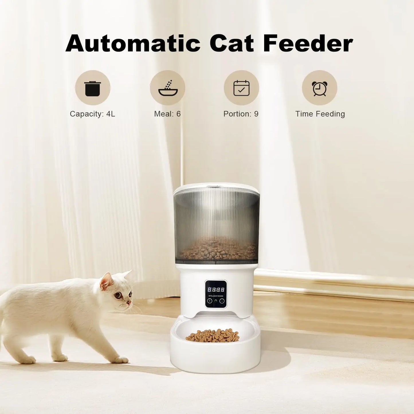 Furté AutoFeeder🐾⏱️ Automatic feeding-Pet with no daily effort